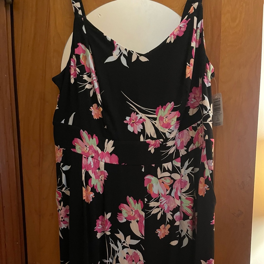 NWT Torrid Super Soft Floral Romper
